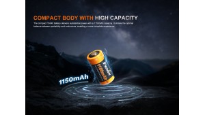 Fenix 16340 - 1150mAh - Acumulator - ARB-L 16-1150P